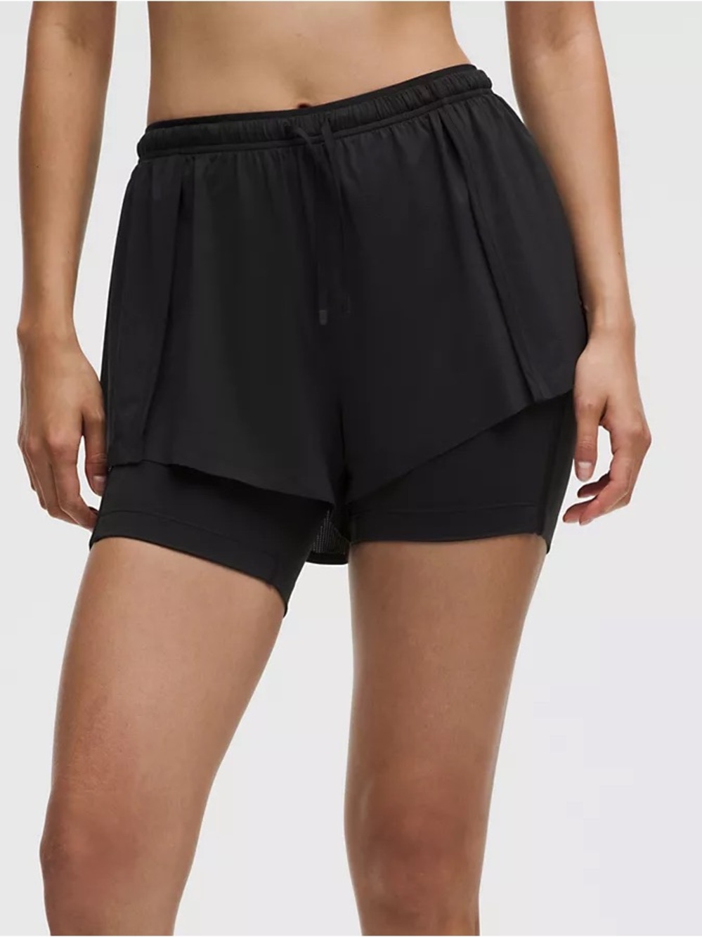 Lululemon Women’s Medium Lightweight 2 in 1 Running Shorts